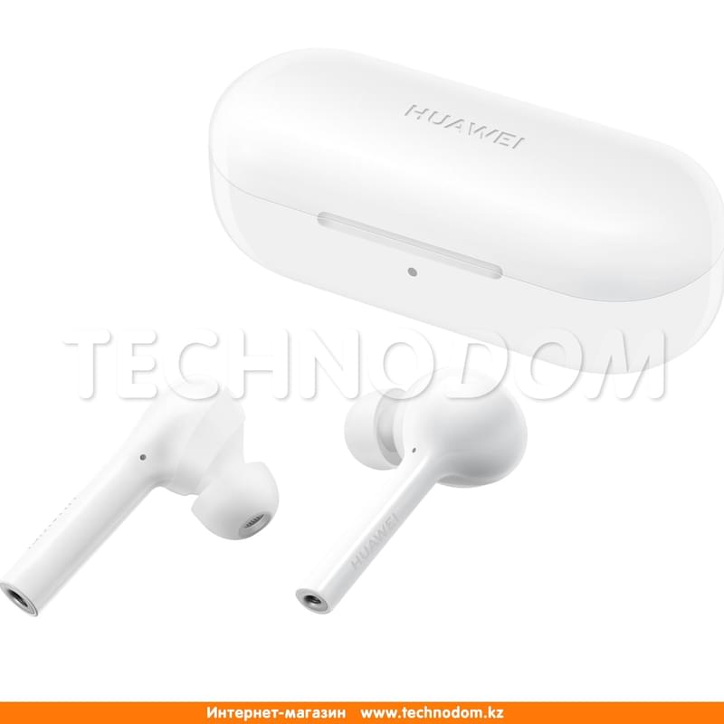 Наушники вставные HUAWEI Freebuds Bluetooth Lite, Ceramic White - фото #3, Technodom.kz