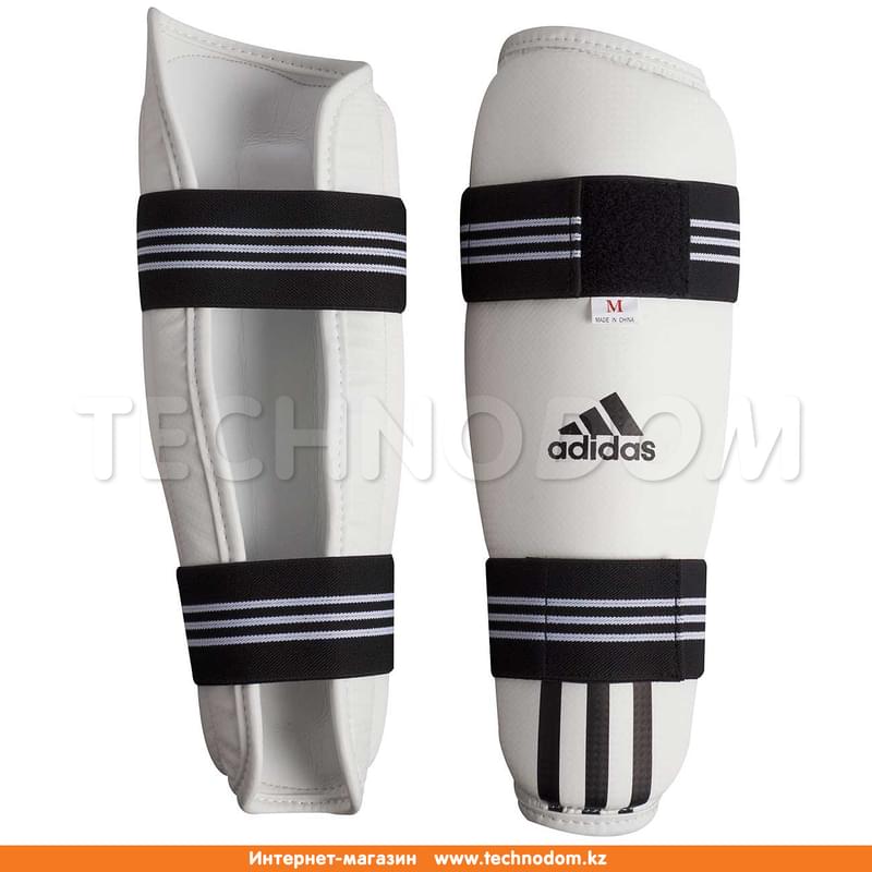 Защита голени для тхэквондо Adidas WTF Shin Pad Protector (adiTSP01 M WH, Adidas, 180, M, белый) - фото #0, Technodom.kz