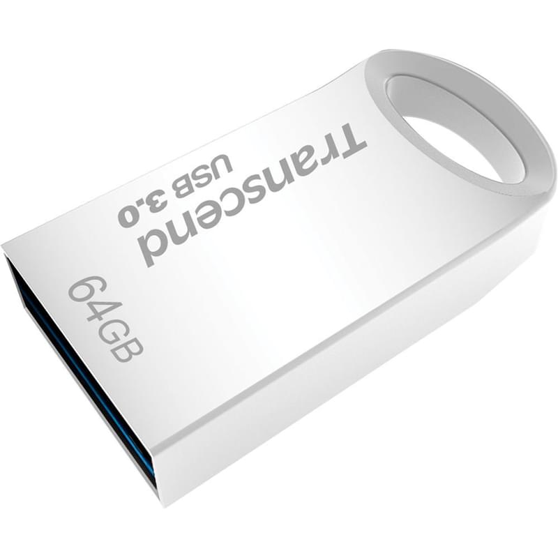 USB Флешка 64GB Transcend JetFlash 710 Type-A 3.1 Gen 1 (3.0) Metal (TS64GJF710S) - фото #1, Technodom.kz