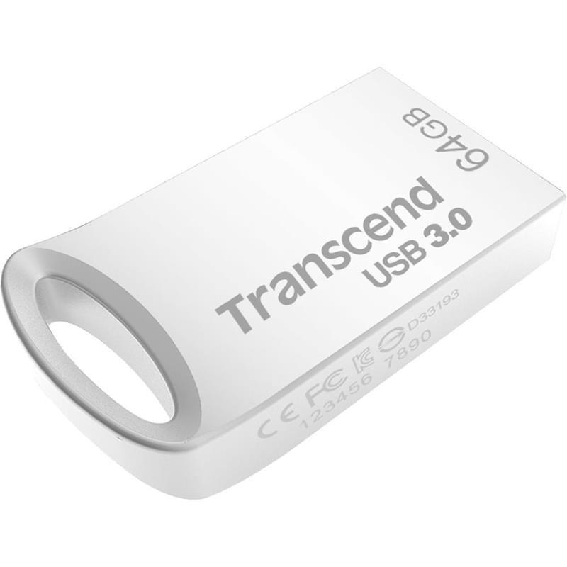 USB Флешка 64GB Transcend JetFlash 710 Type-A 3.1 Gen 1 (3.0) Metal (TS64GJF710S) - фото #2, Technodom.kz