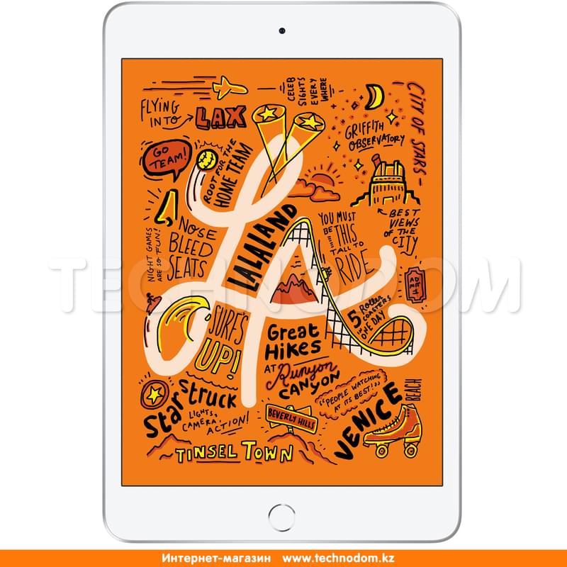 Планшет Apple iPad mini 2019 256GB WiFi Silver (MUU52RK/A) - фото #0, Technodom.kz