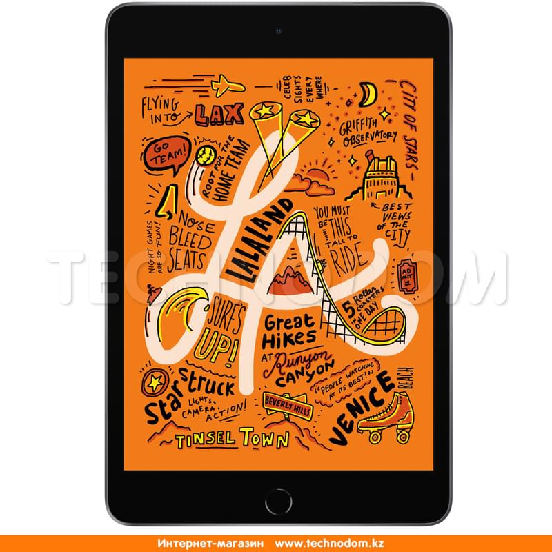 Планшет Apple iPad mini 2019 64GB WiFi + Cellular Space Grey (MUX52RK/A) - фото #0, Technodom.kz