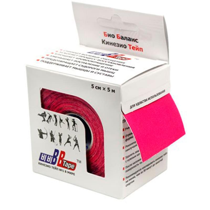 Тейп кинезио BB Tape 5-5 (BB-E050 PNK, BB Tape, 100, 5,0 см х 5 м, розовый) - фото #0, Technodom.kz