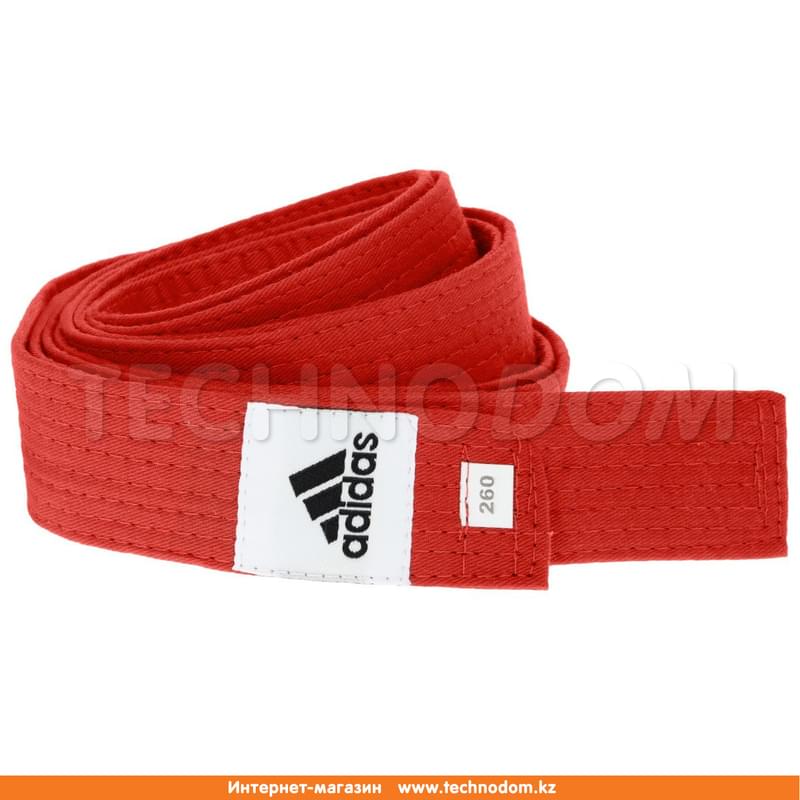Пояс для единоборств Adidas Club (adiB220 280cm RD, Adidas, 200, 280, красный) - фото #1, Technodom.kz