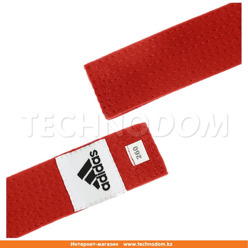 Пояс для единоборств Adidas Club (adiB220 280cm RD, Adidas, 200, 280, красный) - фото #2, Technodom.kz
