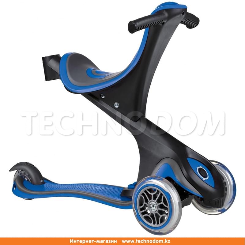 Самокат Globber Evo Comfort детский трансформер (navy blue) - фото #3, Technodom.kz