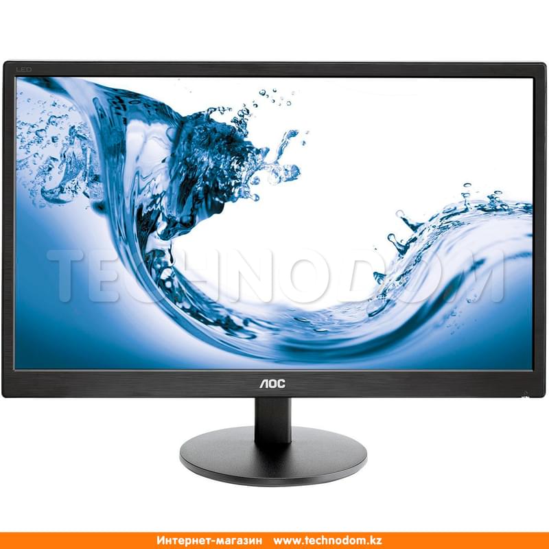 Монитор 27" AOC E2770SH 1920x1080 16:9 TN 60ГЦ (HDMI+DVI-D+VGA) Black - фото #0, Technodom.kz