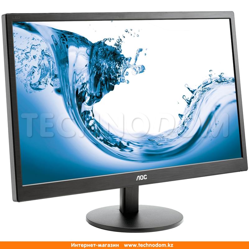 Монитор 27" AOC E2770SH 1920x1080 16:9 TN 60ГЦ (HDMI+DVI-D+VGA) Black - фото #1, Technodom.kz