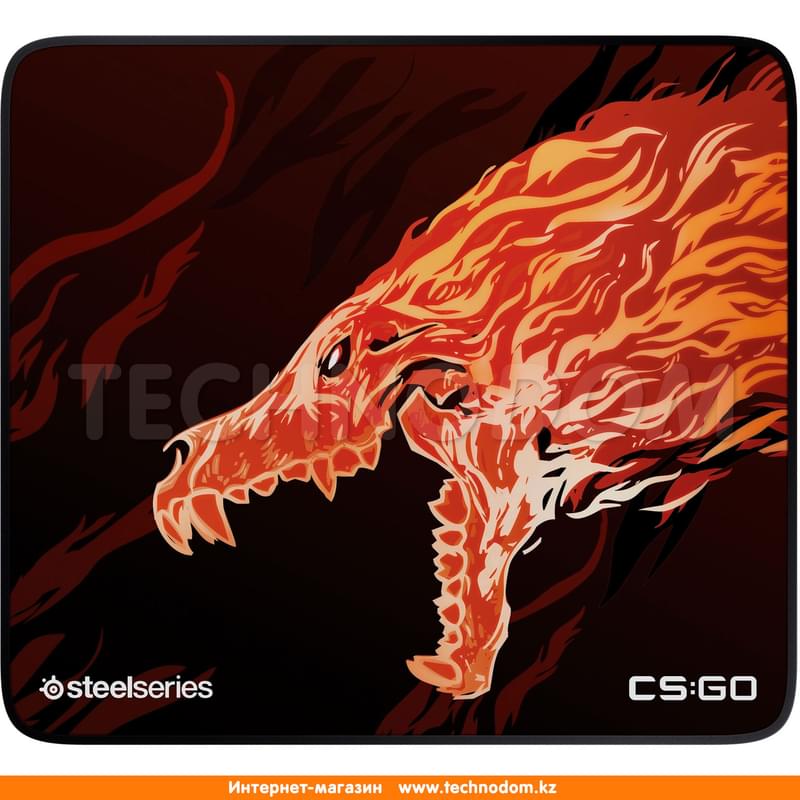 Игровой коврик Steelseries QcK Plus CS:GO Howl Speed - Large (63403) - фото #0, Technodom.kz