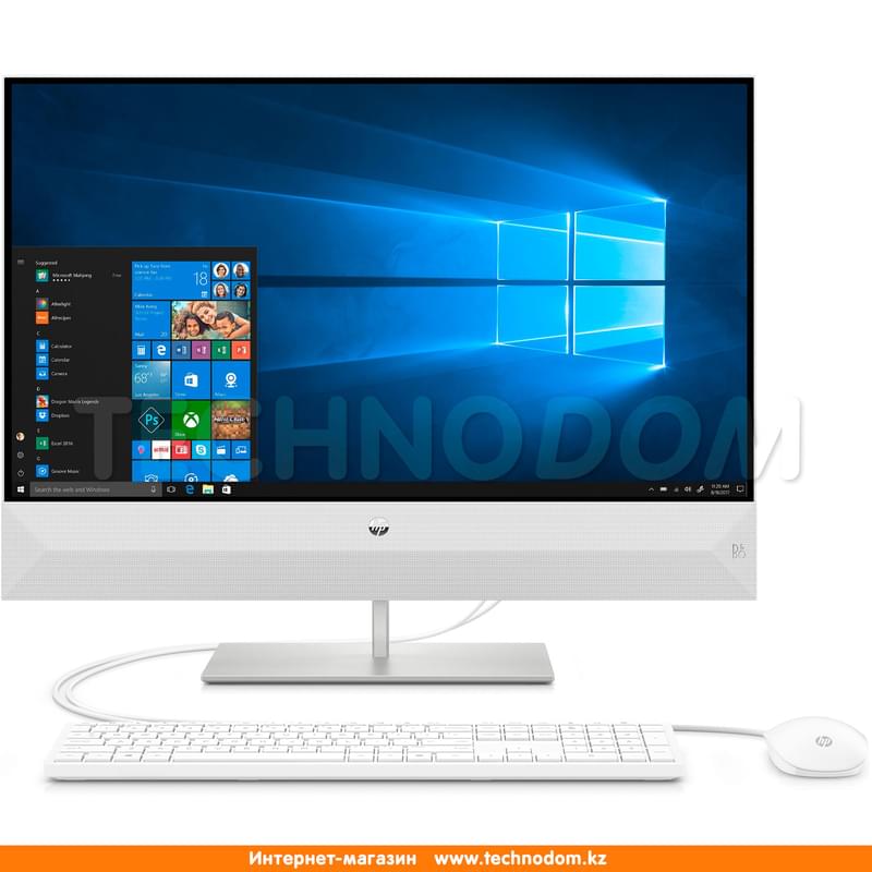 Моноблок 23.8" HP 24-XA0098UR White (4ZJ37EA) - фото #0, Technodom.kz
