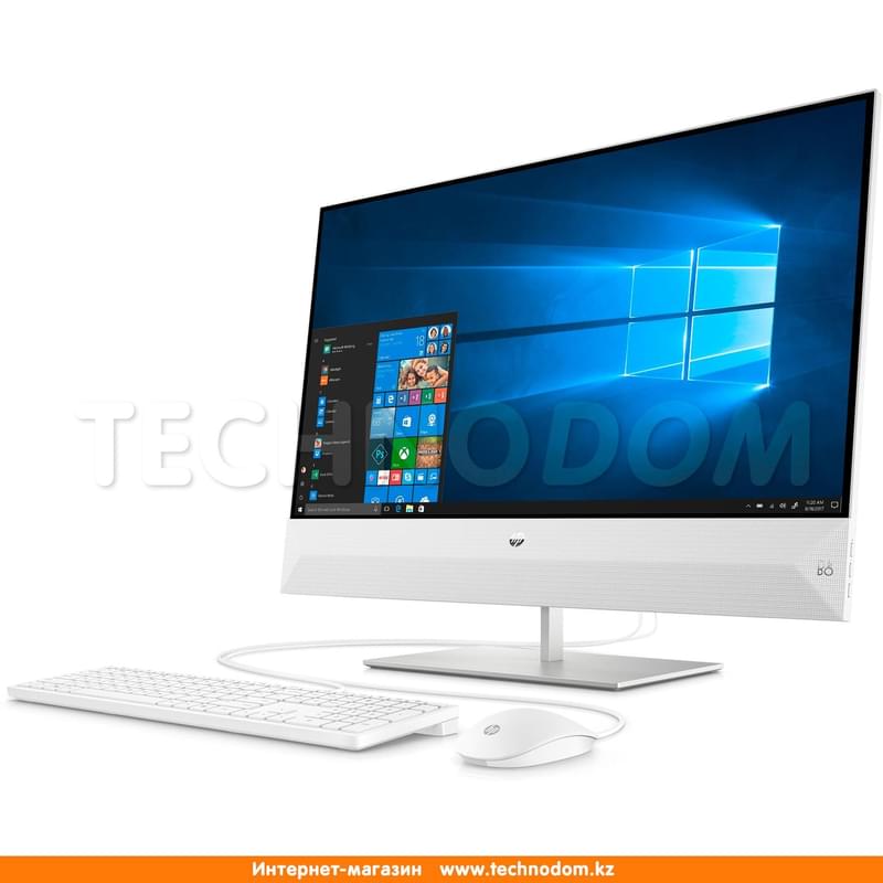 Моноблок 23.8" HP 24-XA0098UR White (4ZJ37EA) - фото #1, Technodom.kz