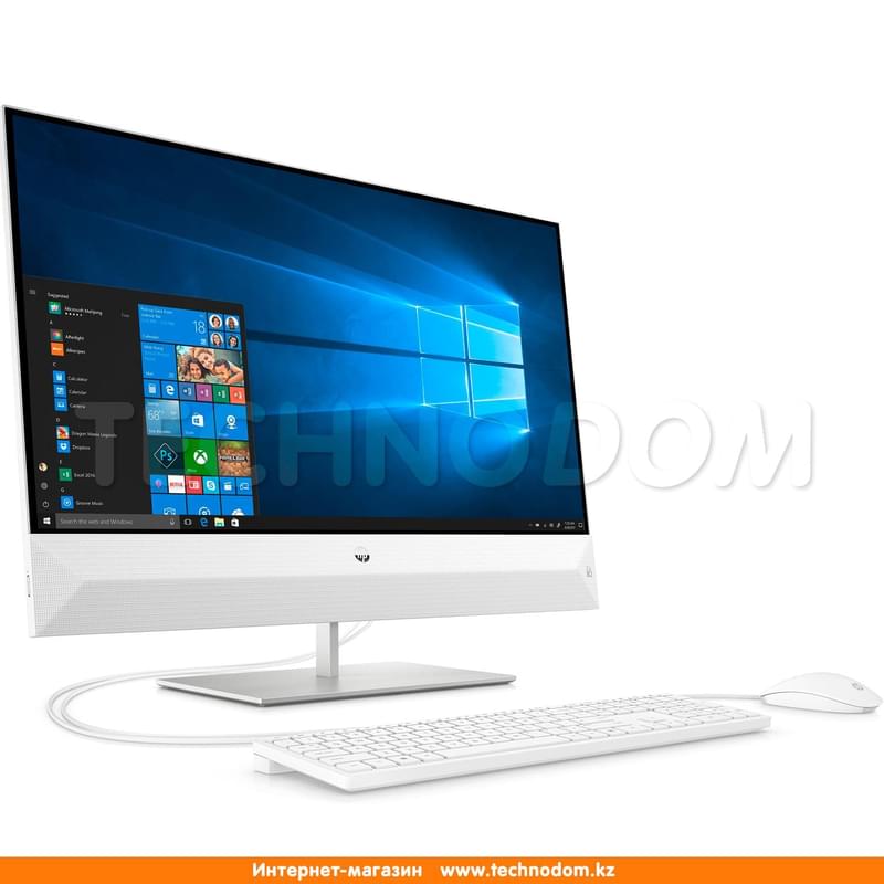 Моноблок 23.8" HP 24-XA0098UR White (4ZJ37EA) - фото #2, Technodom.kz