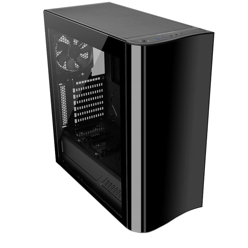 ПК корпус Thermaltake View 22 TG MidTower, window, Black ATX (CA-1J3-00M1WN-00) - фото #0, Technodom.kz