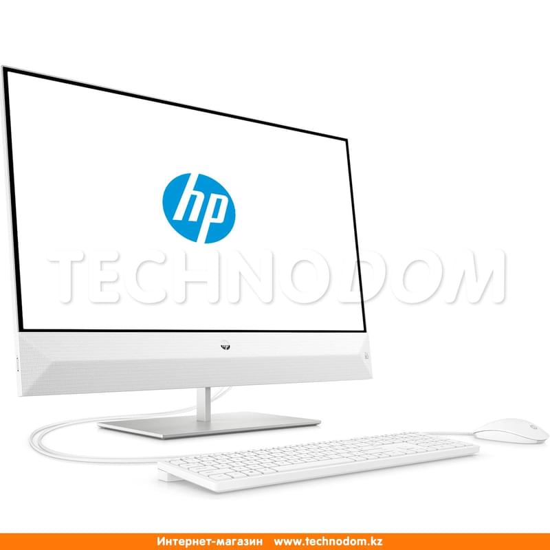 Моноблок 23.8" HP 24-XA0027UR White (5HA54EA) - фото #2, Technodom.kz