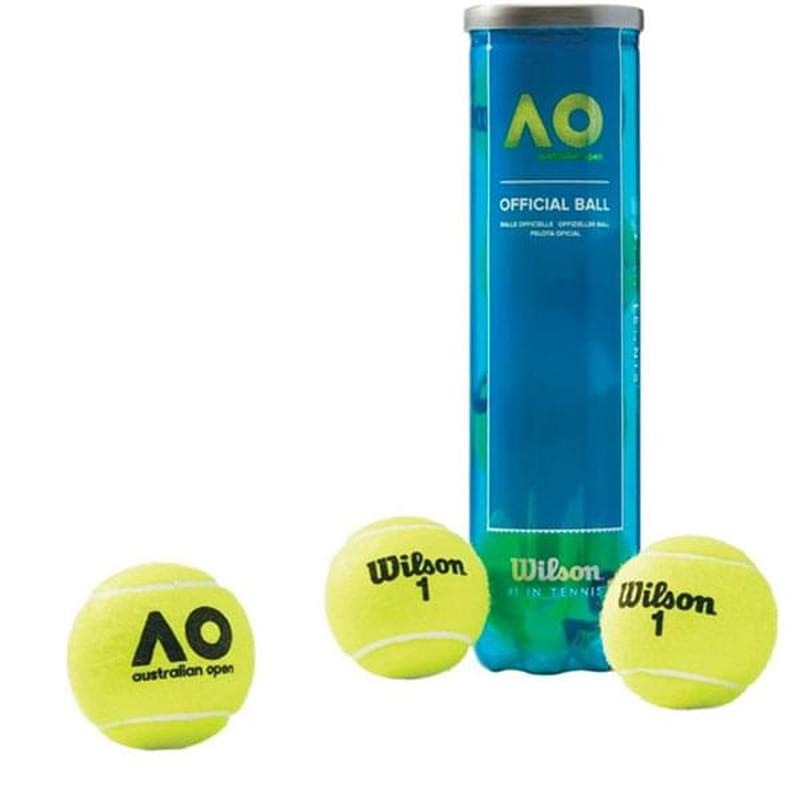Wilson мячи теннисные Australian Open 4 мяча (18б) - фото #0, Technodom.kz