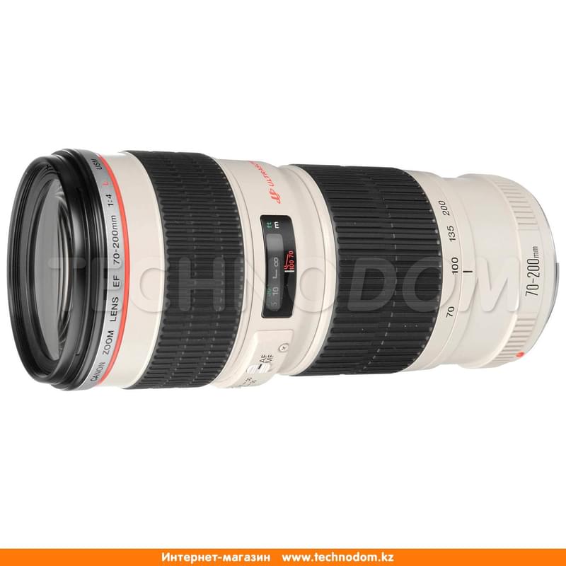 Объектив Canon EF 70-200 mm f/4 L USM - фото #1, Technodom.kz