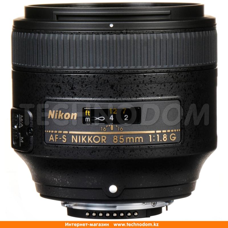 Объектив Nikon AF-S 85 mm f/1.8G - фото #0, Technodom.kz