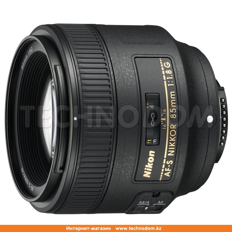 Объектив Nikon AF-S 85 mm f/1.8G - фото #1, Technodom.kz