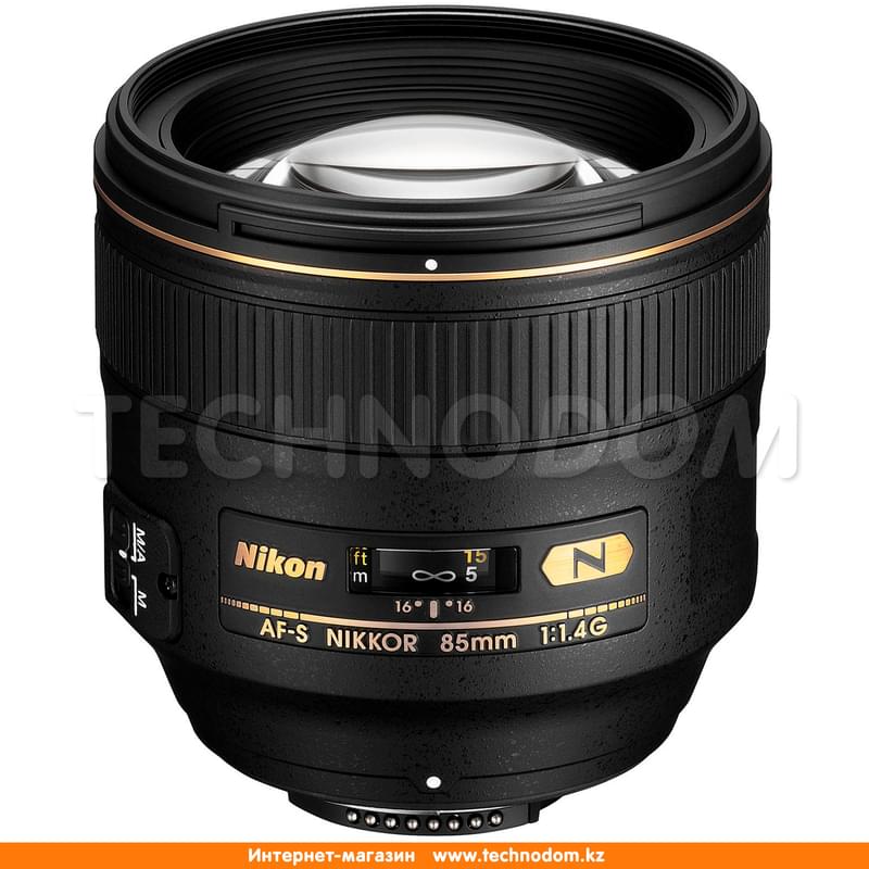 Объектив Nikon AF-S 85 mm f/1.4G - фото #0, Technodom.kz