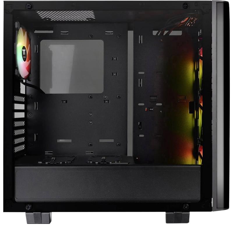 ПК корпус Thermaltake View 21 TG RGB Plus, window, Black mATX (CA-1I3-00M1WN-05) - фото #7, Technodom.kz