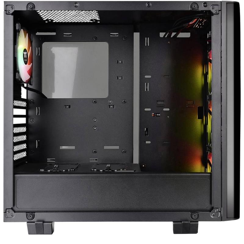 ПК корпус Thermaltake View 21 TG RGB Plus, window, Black mATX (CA-1I3-00M1WN-05) - фото #8, Technodom.kz