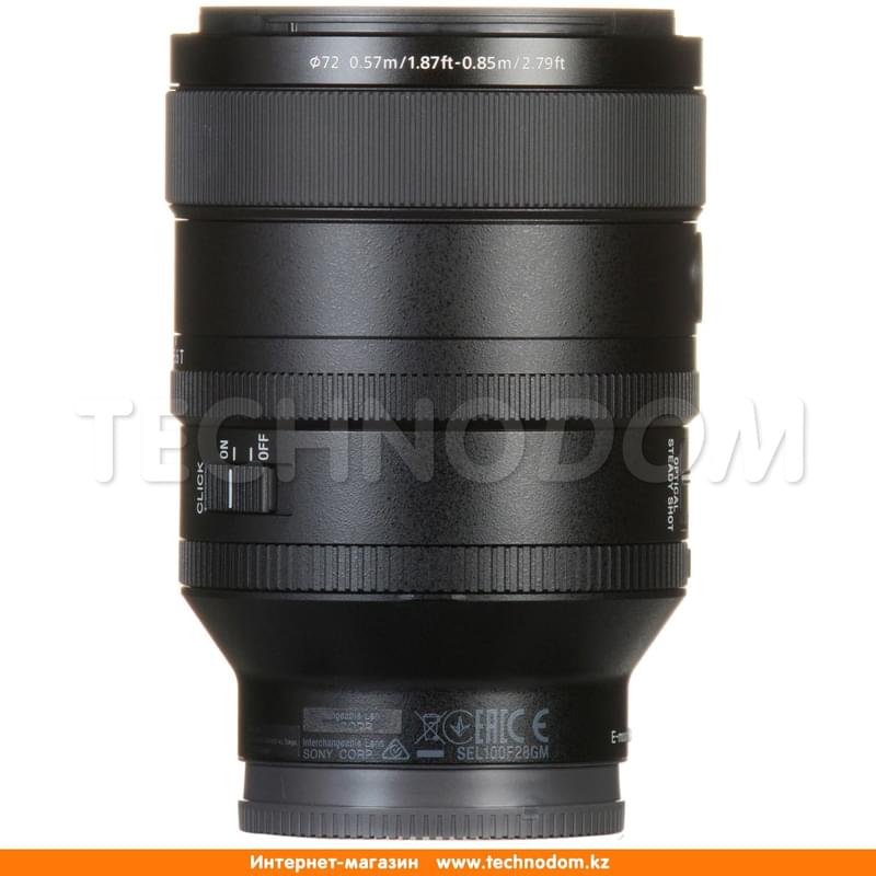 Объектив Sony SEL 100 mm f/2.8 G-Master OSS FE-mount - фото #4, Technodom.kz