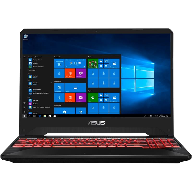 Игровой ноутбук Asus TUF FX505GM i5 8300H / 16ГБ / 1000HDD / GTX1060 6ГБ / 15.6 / Win10 / (FX505GM-BN332T) - фото #0, Technodom.kz