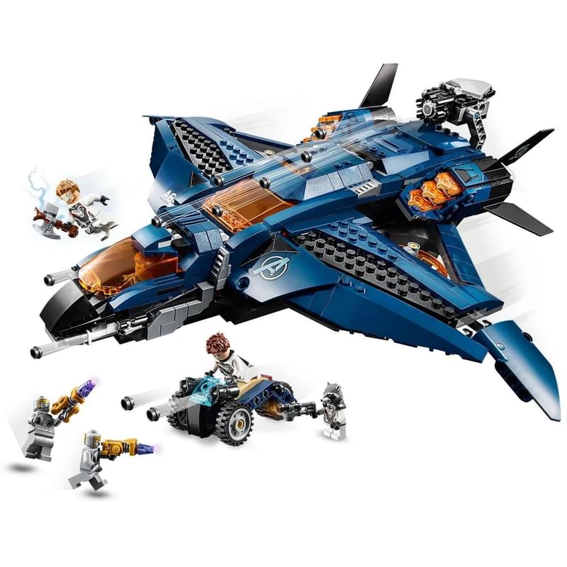 Конструктор Lego Super Heroes Модернизированный квинджет Мстителей 76126 - фото #3, Technodom.kz