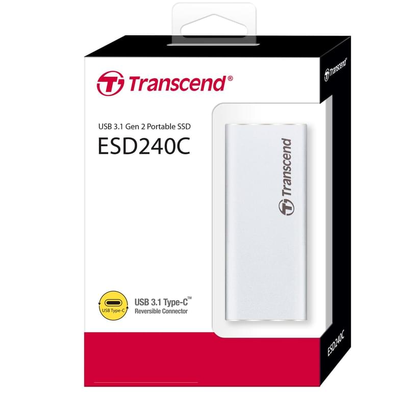 Внешний SSD M.2 (USB 3.1 Gen 2) 480GB Transcend TS480GESD240C - фото #4, Technodom.kz