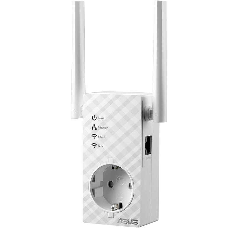 Универсальный усилитель беспроводного сигнала ASUS RP-AC53, 733 Mbps (RP-AC53) - фото #1, Technodom.kz