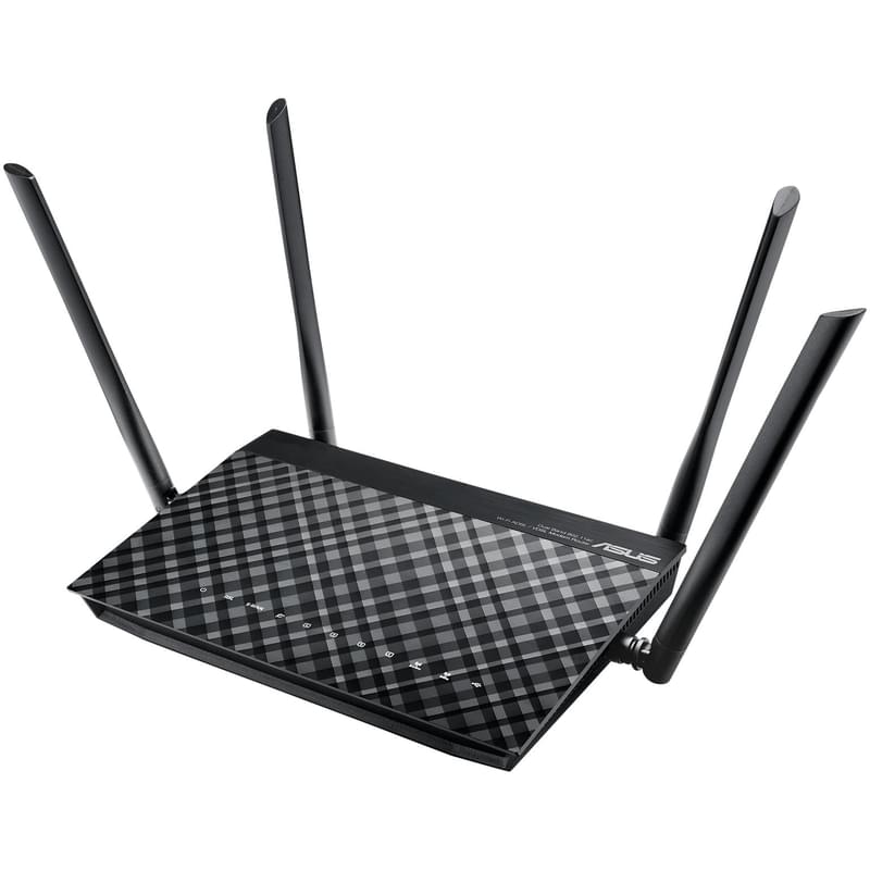 Беспроводной VDSL/ADSL Модем/Роутер, ASUS DSL-AC55U, 4 порта + Wi-Fi, 300/867 Mbps (DSL-AC55U) - фото #1, Technodom.kz