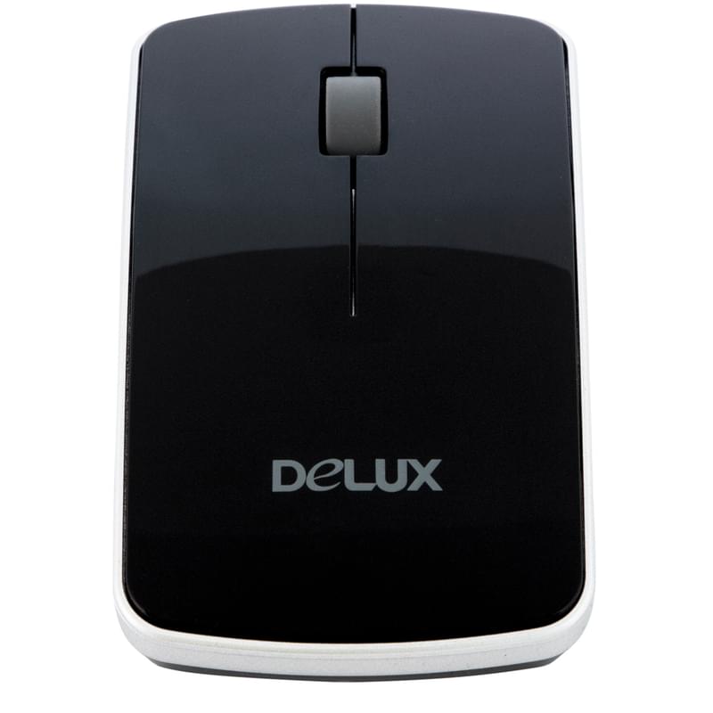 Мышка беспроводная USB Delux DLM-125OGB Black - фото #0, Technodom.kz