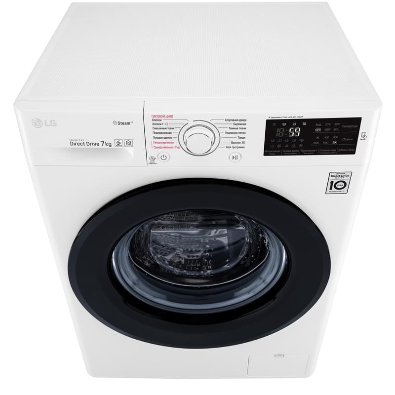 Стиральная машина LG F-2M5HS6W - фото #10, Technodom.kz