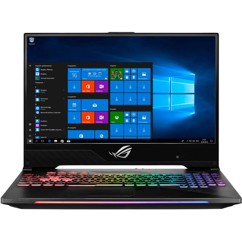 Игровой ноутбук Asus ROG STRIX SCAR 2 GL504GW i7 8750H / 16ГБ / 1000HDD / 256SSD / RTX2070 8ГБ / 15.6 / Win10 / (GL504GW-ES019T) - фото #0, Technodom.kz