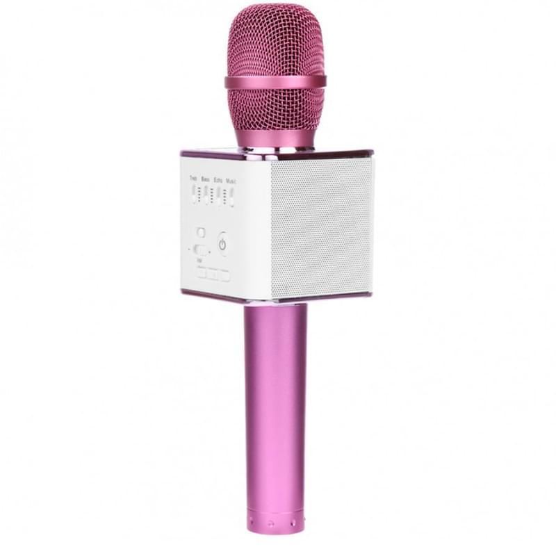 Микрофон беспроводной Sound Wave Bluetooth Q9, Pink - фото #1, Technodom.kz