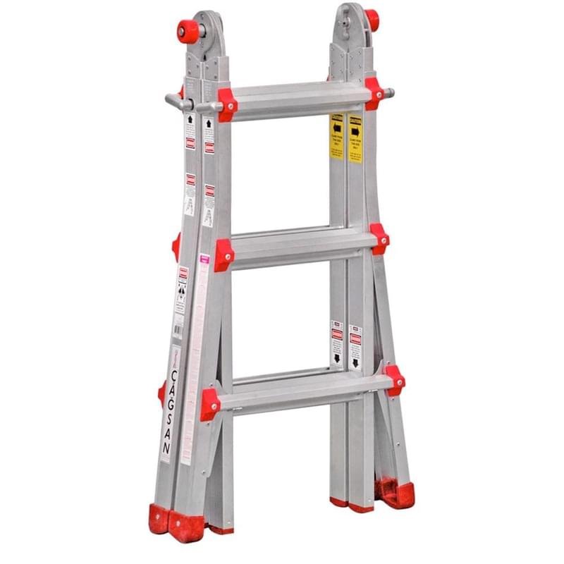 3 ступенчатая многофункциональная складная лестница (FL33) - фото #2, Technodom.kz