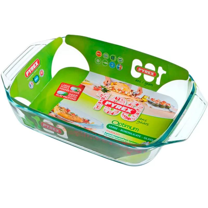 Блюдо прямоугольное 31*20 см 2,2 л Pyrex 407В000/6146/6 - фото #0, Technodom.kz