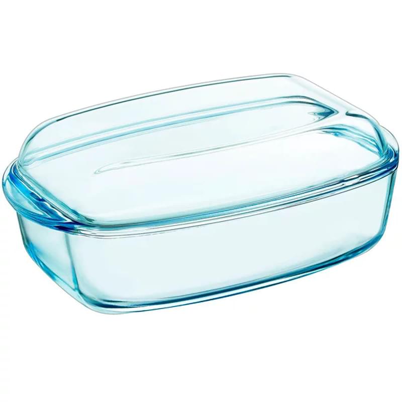 Кастрюля с крышкой прямоуг 33*19*13 см Pyrex 465А000/W244/3 - фото #0, Technodom.kz