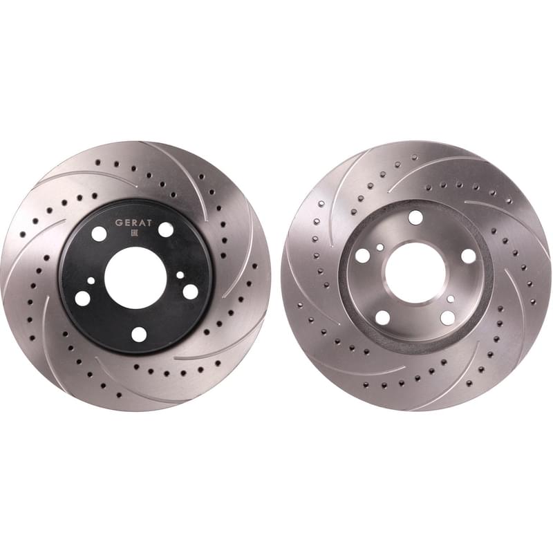Тормозные диски GERAT DSK-F045 (Toyota Ipsum CM2, 01-09, 2.4i) - фото #0, Technodom.kz