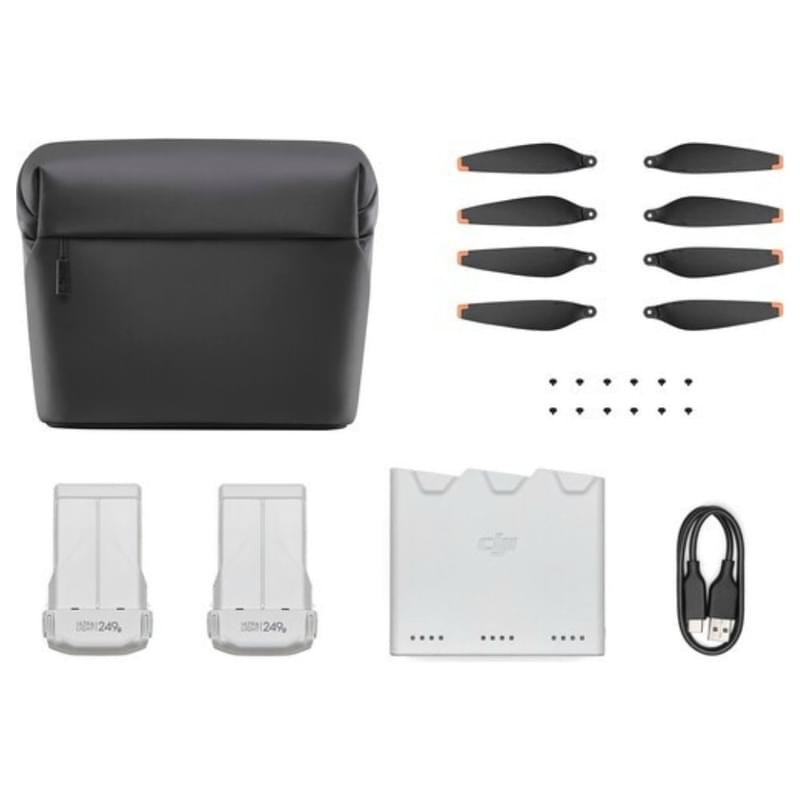 Дрон DJI Mini 3 Pro + Fly More Kit Plus серый - фото #1, Technodom.kz