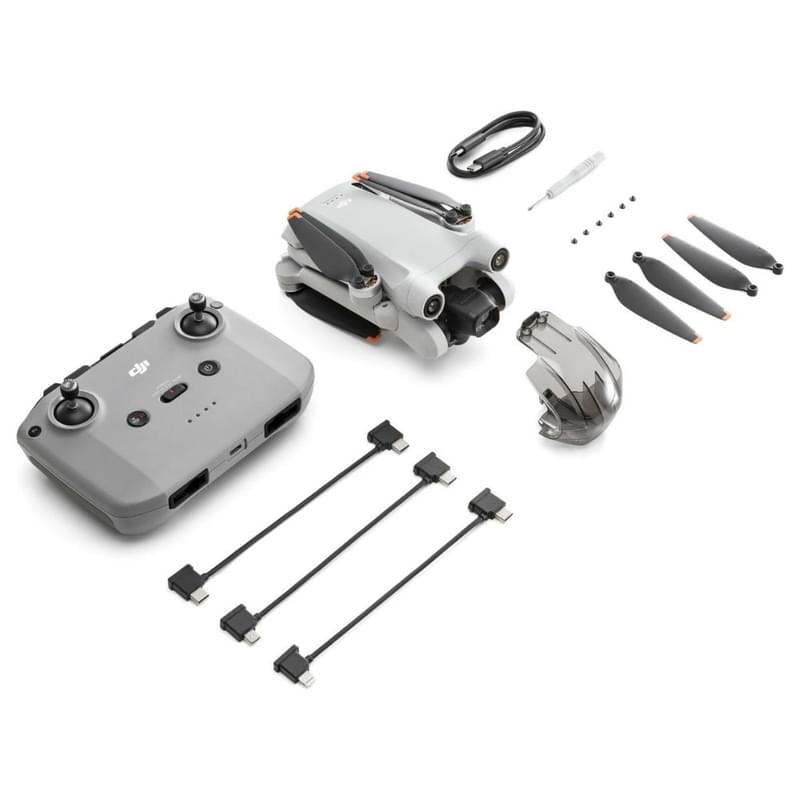 Дрон DJI Mini 3 Pro + Fly More Kit Plus серый - фото #2, Technodom.kz