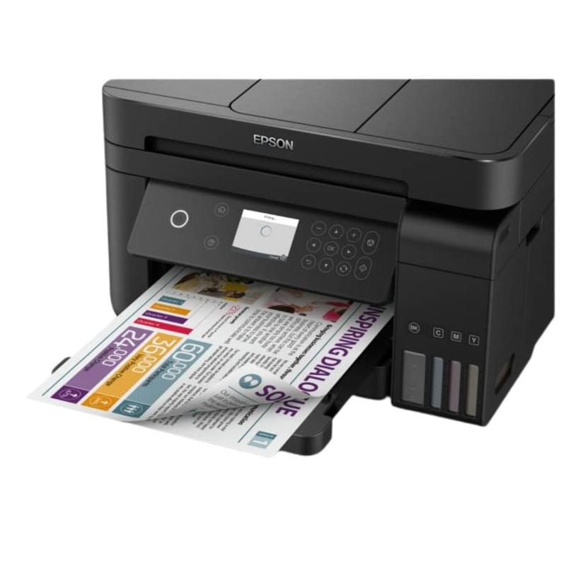Epson L-6170 ҮСБЖ А4-A-D-N-W (C11CG20404) Бүріккіш КФҚ - фото #2, Technodom.kz