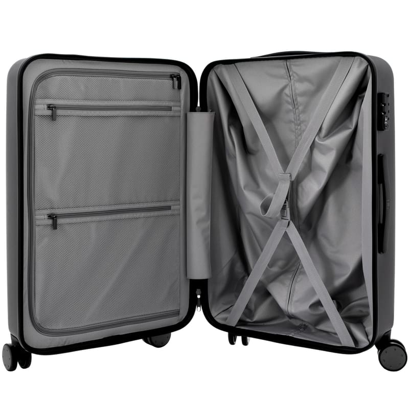 Чемодан Xiaomi Mi Trolley 90 Points Suitcase LE 61cm, 64L, Black, поликарбонат (XNA4008RT) - фото #3, Technodom.kz