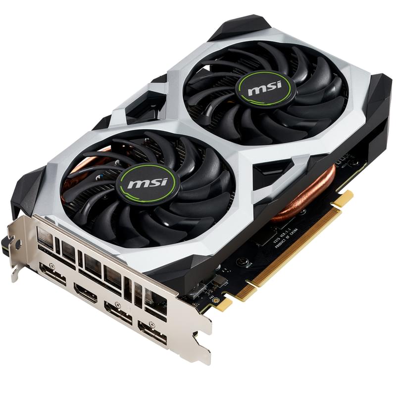 Видеокарта MSI GTX 1660 Ti VENTUS XS 6GB OC 192bit/G6 (HDMI+3DP) (GTX 1660 Ti VENTUS XS 6G OC) - фото #1, Technodom.kz