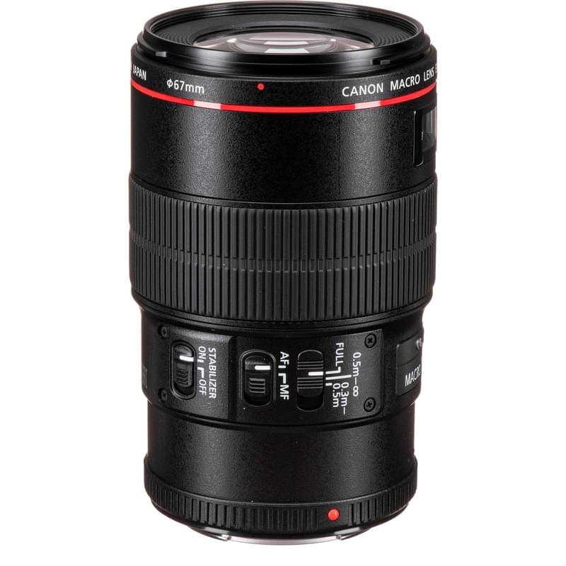 Объектив Canon EF 100 mm f/2.8 L IS Macro USM - фото #3, Technodom.kz