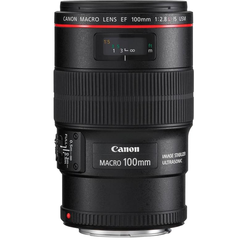 Объектив Canon EF 100 mm f/2.8 L IS Macro USM - фото #4, Technodom.kz