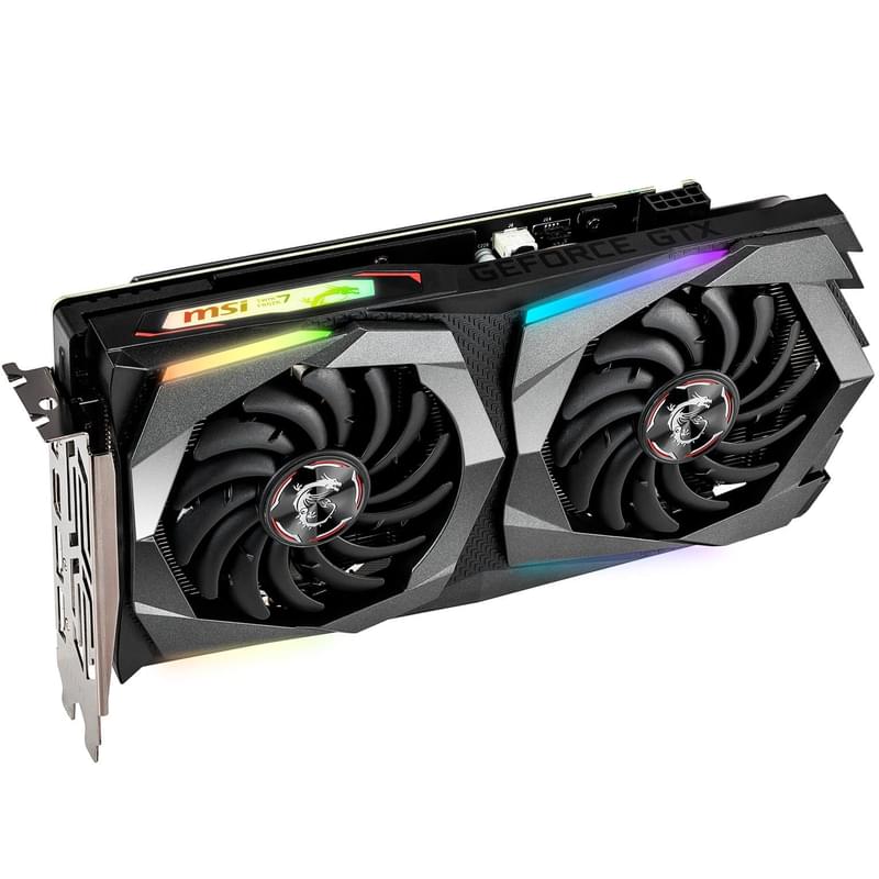Видеокарта MSI GTX 1660 GAMING X 6GB 192bit/G5 (HDMI+3DP) (GTX 1660 GAMING X 6G) - фото #1, Technodom.kz