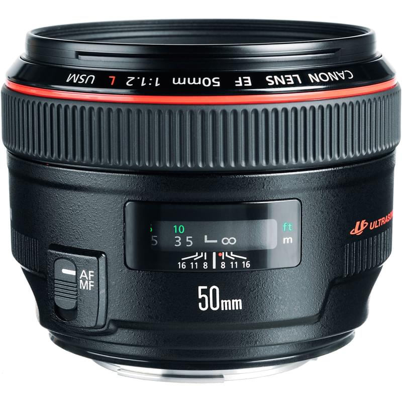 Объектив Canon EF 50 mm f/1.2 L USM - фото #1, Technodom.kz