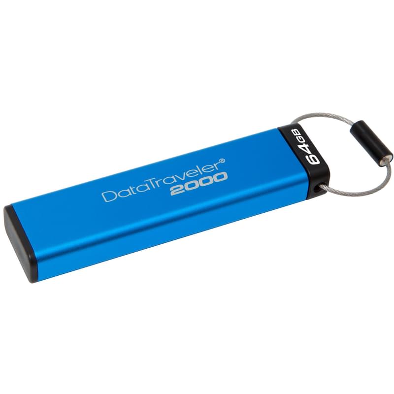 Флеш накопитель USB 16GB Kingston DataTraveler, 3.1, Metal (DT2000/16GB) - фото #0, Technodom.kz