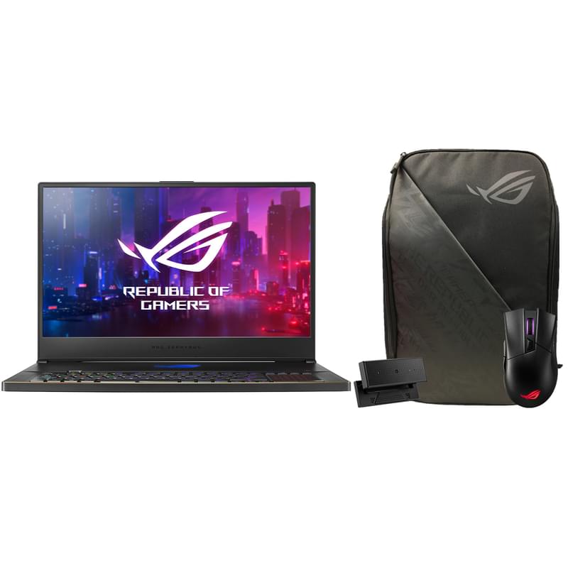 Игровой ноутбук Asus ROG Zephyrus S GX701GVR i7 9750H / 16ГБ / 1000HDD / RTX2060 6ГБ / 17.3 / Win10 / (GX701GVR-EV016R) - фото #11, Technodom.kz